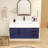 42" Wall-Mounted Single Bathroom Vanity-23104717