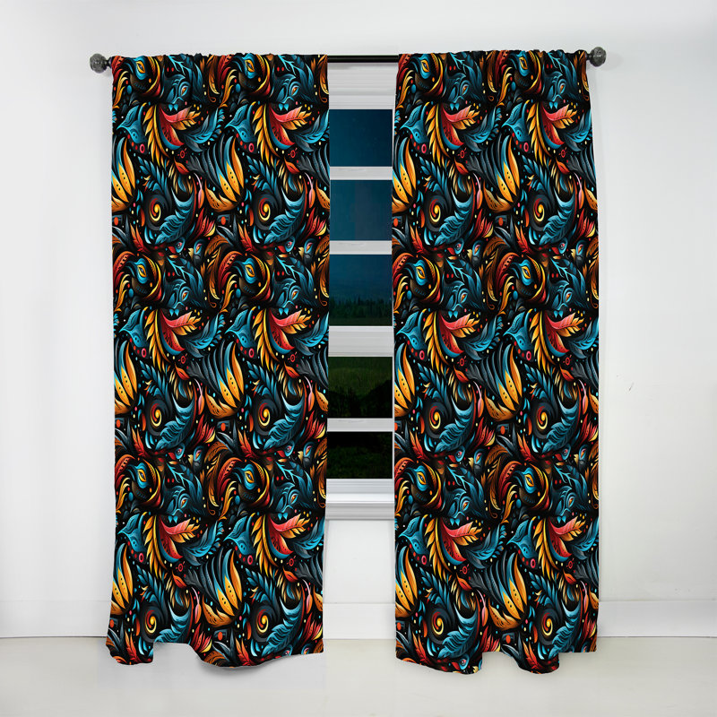 Motif bohème tribal bohème Boho, L 52 po x L 95 po