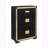 Lively Black/Gold Queen Bedroom Set