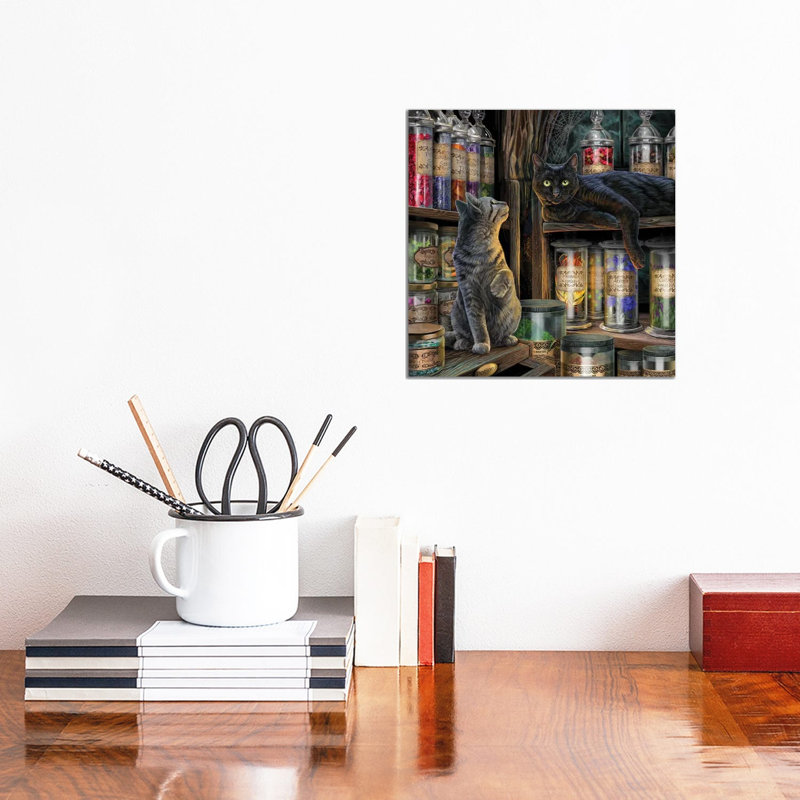 Magical Emporium by Lisa Parker - Print on Canvas, Wrapped Canvas, 30.48 cm H x 30.48 cm W