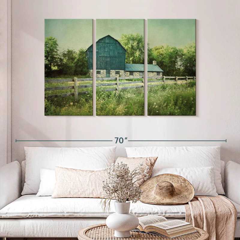 Lilie Blissful Country I, 32" H x 50" W