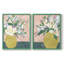 Arrangement à motifs I - impression encadrée de qualité supérieure - prête à être accrochée - aucun clou requis - aucun clou requis-108019536-108019539