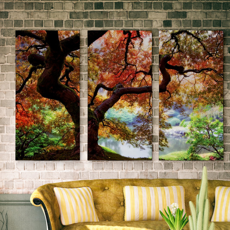 «Dreaming of March», ensemble de 3 reproductions de photos sur toiles, H 24 po x l 36 po x P 1,5 po