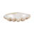 Bequette Resin Polyresin Coastal Decorative Clam Shell Bowl with Sculptural Wavy Rim - Elegant Modern Accent Bowl for Display or Storage - Stylish Textured Centerpiece for Home Decor-1766602600