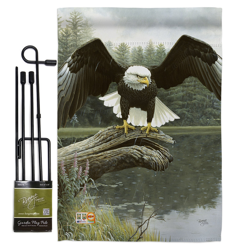 Ensemble de drapeaux 19 x 13 po Majestic Showers