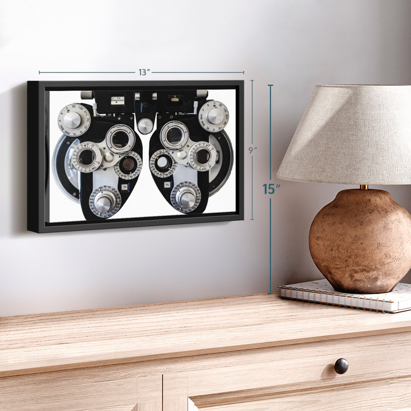 Impression optique sur toile optique Phoropter, H 9 po x l 13 po