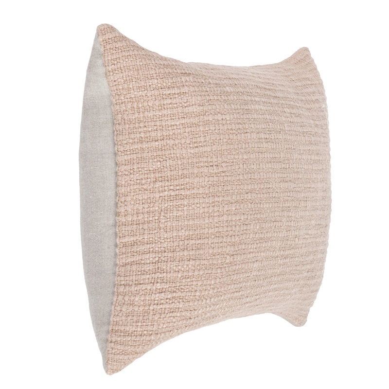 Fable Indoor/Outdoor Pillow Cover & Insert, Natural, Rectangle 14"H x 20"W