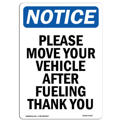 Please Move Your Vehicle After Sign