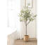 Faux eucalyptus moderne Eudora avec pot de chambre de bébé et mousse ensachée-959286232-950024850