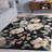 Jardin 275 Hand Tufted Indian Wool Pile Floral Rug-710986356