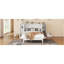 Lit escamotable double avec tablettes, tiroirs et ports USB, blanc-1172209569-1172209568