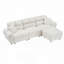 Canapé en velours avec repose-pieds Avrilynn-313538137