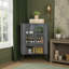 Armoire à vin de coin en verre trempé, peu encombrante et multifonctionnelle?