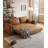Mid-century Style Cat Scratch Fabric Extendable Storage Living Room Sofa-503004692