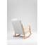 Modern Upholstered Rocking Chair Armchair-874699942