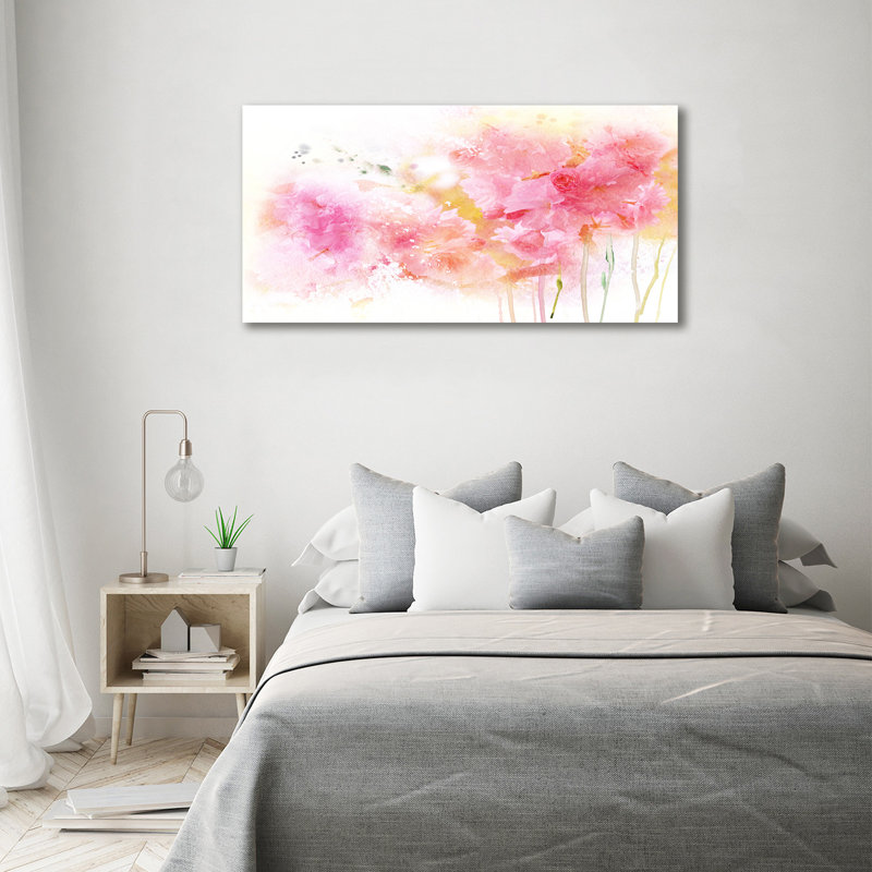Flowers - Wrapped Canvas Print