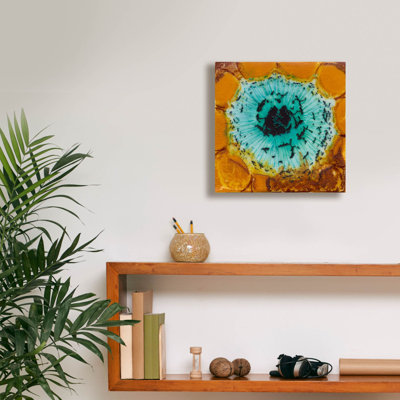 «Oculus 1» par Alicia Ludwig, art mural sur toile