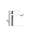 Parallel Single-Handle Bathroom Sink Faucet, Single-Hole Faucet with Pop-Up Drain, 0.5 GPM-1345082190