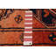 Tapis de couloir unique en laine 3 pi 8 po x 11 pi 2 po brun Zanyla