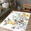 Tapis à poils doux de haute qualité à motif géométrique complexe, idéal pour rehausser l'esthétique de votre espace de vie-924360493
