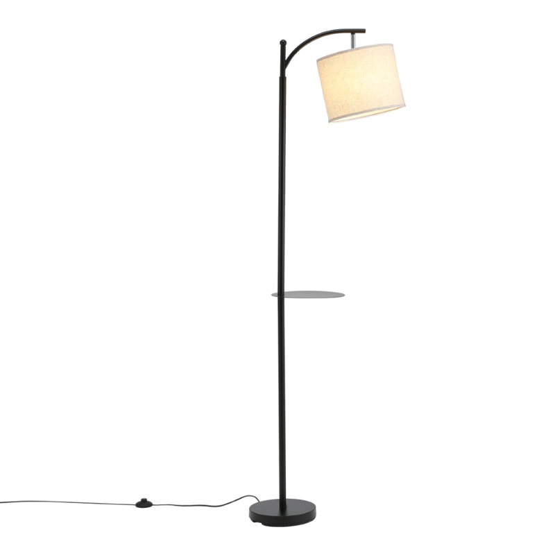 180cm Polished Torchiere Floor Lamp