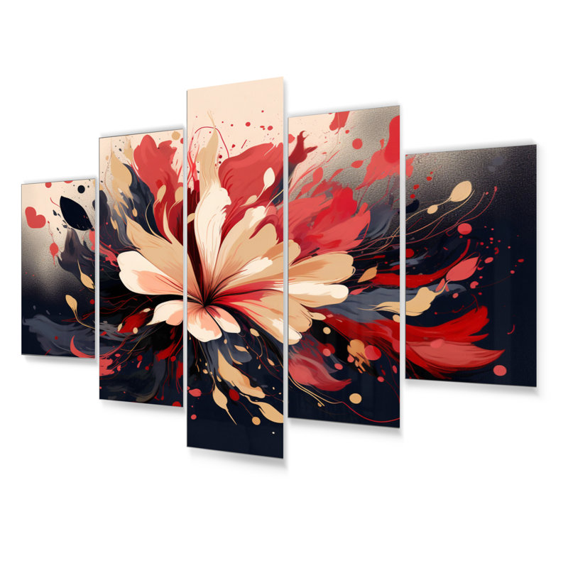 Traditional Plants & Flowers Wall Decor on Metal