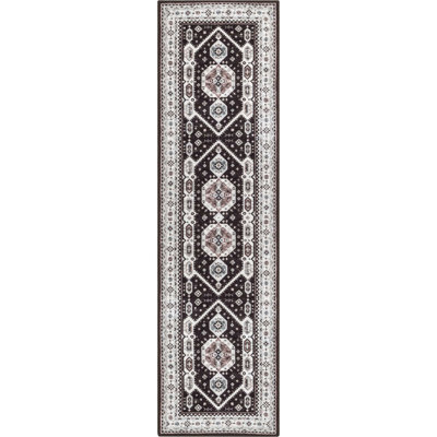 Tapis noir antidérapant Dery