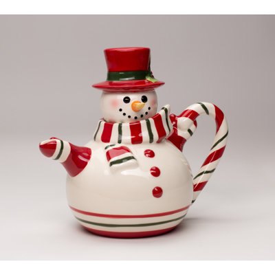 Daquan Snowman 36 -oz. Teapot