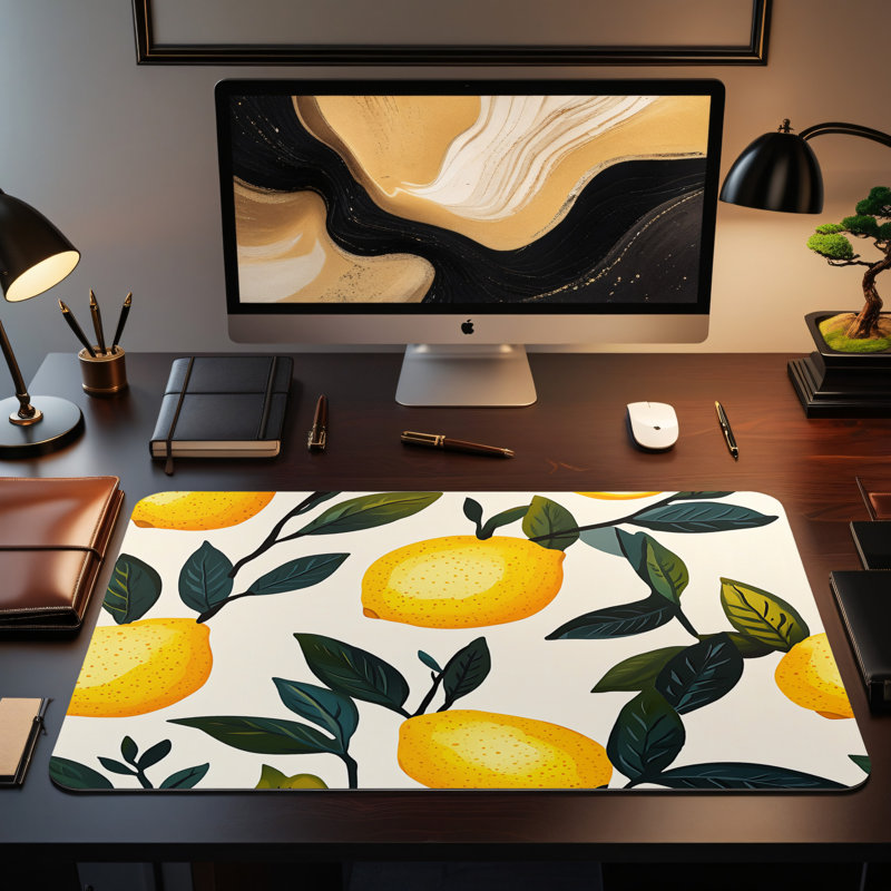 Polyester Desk Pad, 31.5x15.5