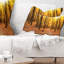 Coussin Yellow Treetops in Fall Forest-89808218-29895372