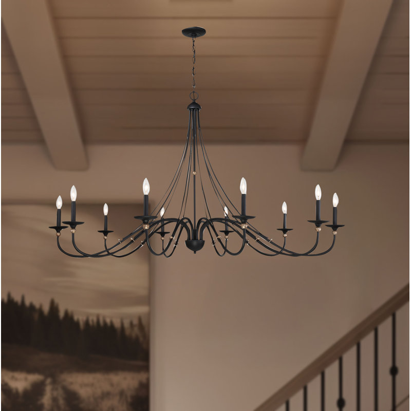 Westchester County 10 - Light Dimmable Classic / Traditional Chandelier