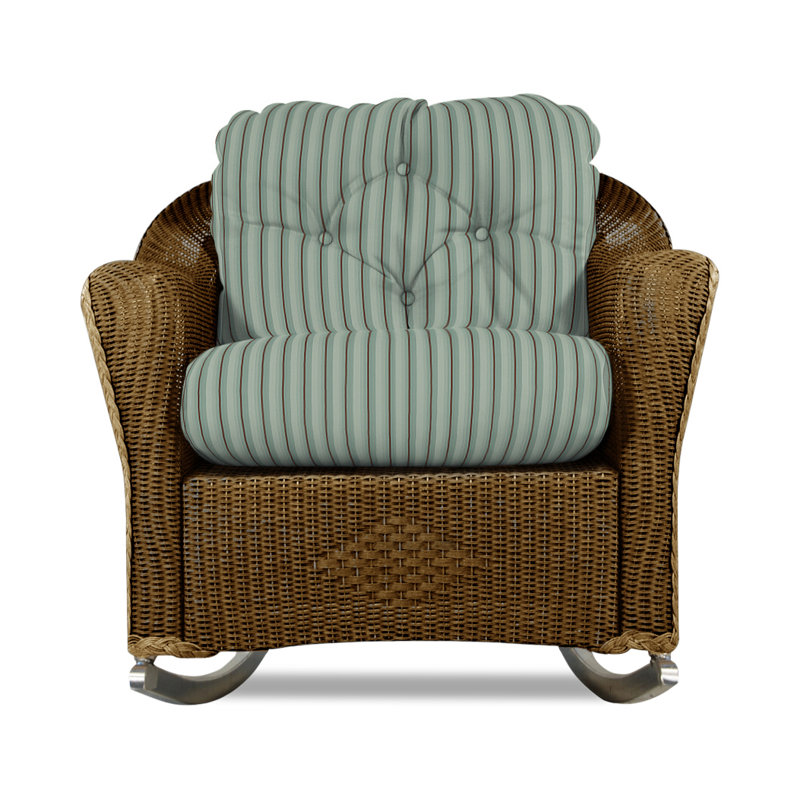 Reflections Outdoor Rocker Chair, Demo Stone, Bark
