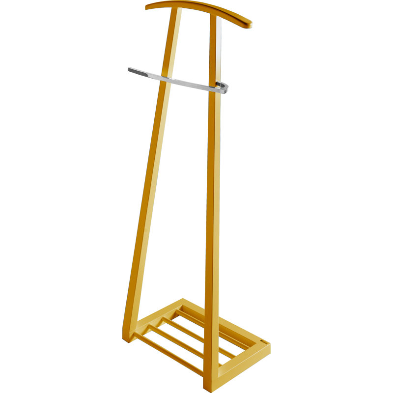 Solid Wood Freestanding Valet Stand, Ocean