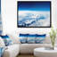 «Stunning View from Air plane», reproduction de photo sur toile tendue encadrée-26696003