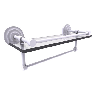 Leamore Bracket Shelf with Towel Bar
