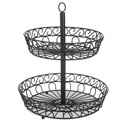 Rosalind Wheeler Eldie Metal Fruit Basket