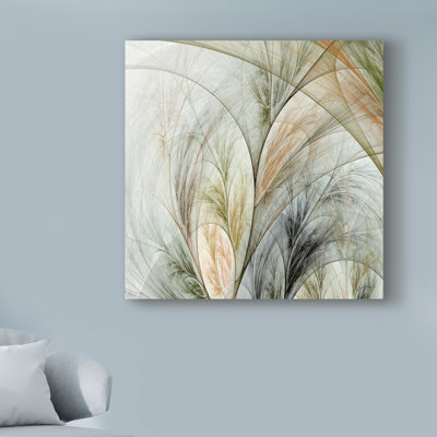 «Fractal Grass V» par James Burghardt - impression sur toile tendue