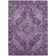 Machine Washable Indoor/Outdoor Xhevrie Eggplant Rug