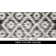 Bethlyn Ikat Ivory/Charcoal Area Rug