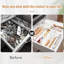 Ensemble de 6 tiroirs de rangement pour garde-manger Sorbus