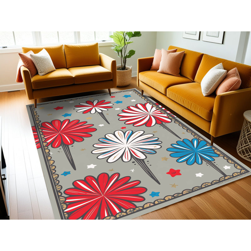 Tapis d'été Holiday The Aisle®, Rectangulaire 2 pi x 3 pi