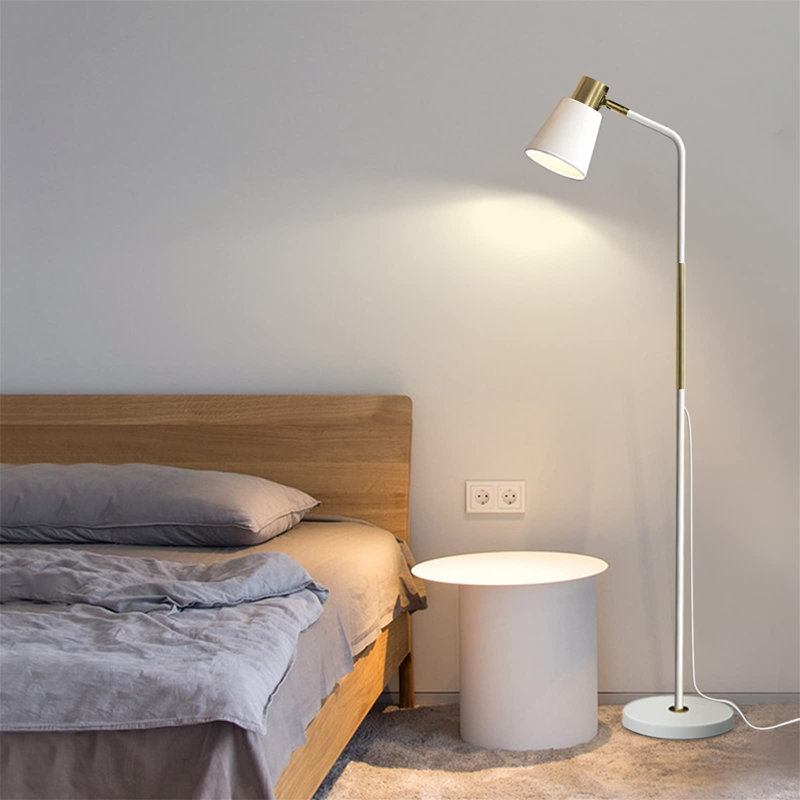 URBNLIVING 146cm Task Floor Lamp, White