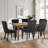 Alexes Tufted Velvet Wing Back Dining Chair-84142933