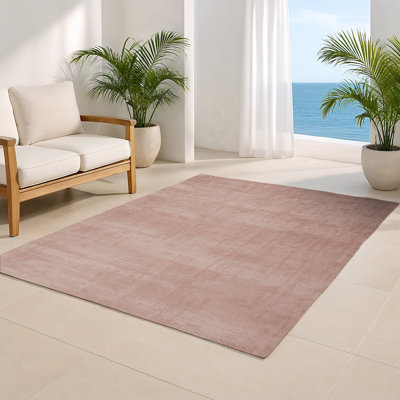 Tapis brun abstrait intérieur et extérieur