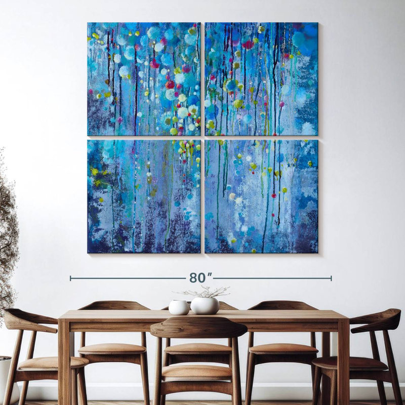Starry Starry Night, 74" H x 74" W