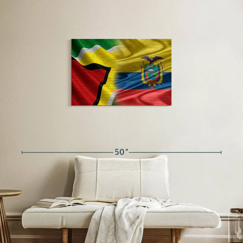 Borges, Guyane et Équateur Borges, H 20 po x l 30 po