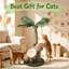 Indoor Cat Scratching Post, Interactive Scratcher