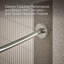 Expanse 76" Curved Fixed Shower Curtain Rod-96074377