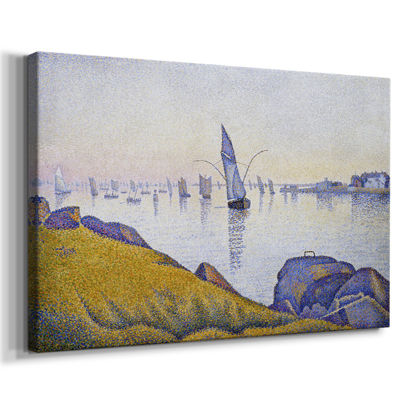 Paysages rétro-CCLxxvi -Galerie enveloppée Cavas, 12 x 18