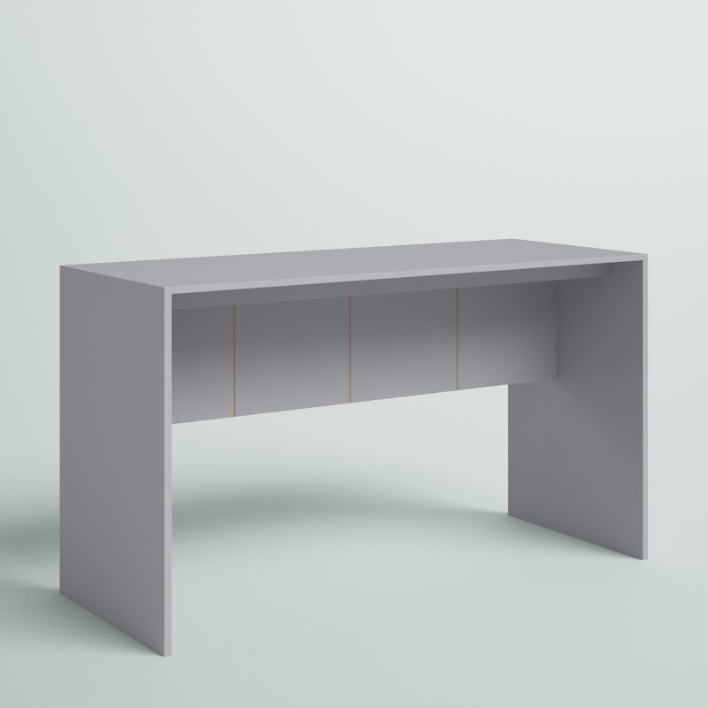 Albritton Desk, Gray, 30" H x 53.1" W x 21.3" D